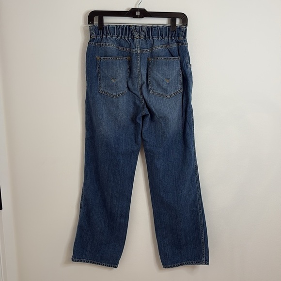 Hudson Remi High Rise Straight Elastic Waist Jeans - Picture 5 of 7